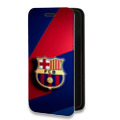 Дизайнерский горизонтальный чехол-книжка для Samsung Galaxy A12 Барселона Barcelona