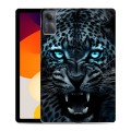 Дизайнерский силиконовый чехол для Xiaomi RedMi Pad SE Темный леопард