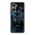 Дизайнерский силиконовый чехол для Vivo Y03 Темный леопард