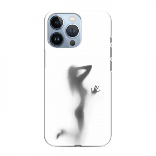 Дизайнерский силиконовый чехол для Iphone 13 Pro Силуэт