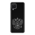 Дизайнерский силиконовый чехол для Samsung Galaxy A12 Герб России