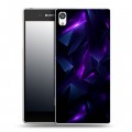 Дизайнерский пластиковый чехол для Sony Xperia E5 Абстракиция