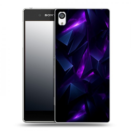 Дизайнерский пластиковый чехол для Sony Xperia E5 Абстракиция
