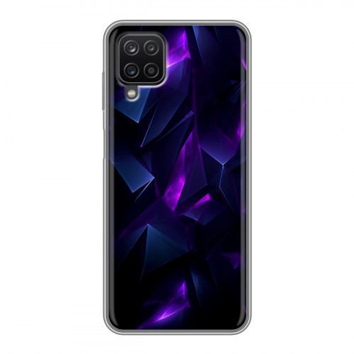 Дизайнерский силиконовый чехол для Samsung Galaxy A12 Абстракиция