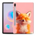 Дизайнерский силиконовый чехол для Samsung Galaxy Tab S6 милая лиса