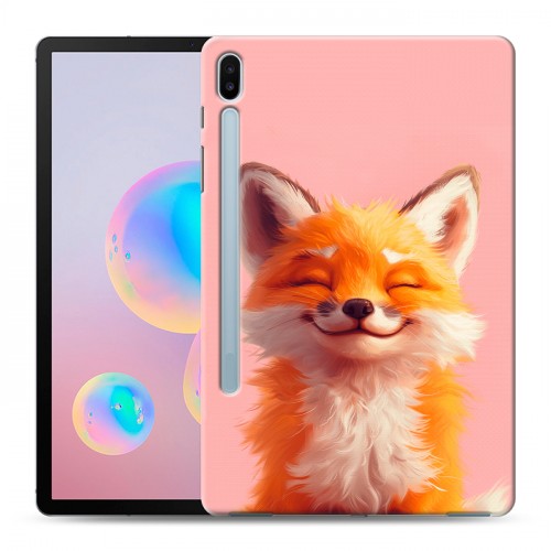Дизайнерский силиконовый чехол для Samsung Galaxy Tab S6 милая лиса