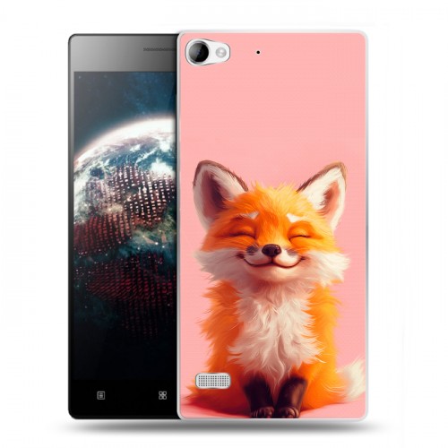 Дизайнерский пластиковый чехол для Lenovo Vibe X2 милая лиса