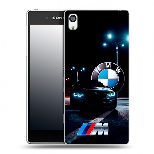 Дизайнерский пластиковый чехол для Sony Xperia E5 БМВ BMW