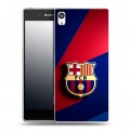 Дизайнерский пластиковый чехол для Sony Xperia E5 Барселона Barcelona