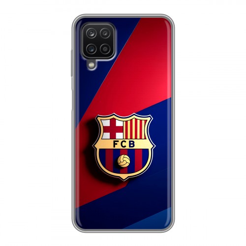 Дизайнерский силиконовый чехол для Samsung Galaxy A12 Барселона Barcelona