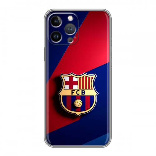 Дизайнерский силиконовый чехол для Iphone 13 Pro Барселона Barcelona