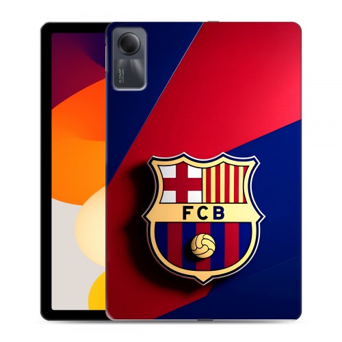 Дизайнерский силиконовый чехол для Xiaomi RedMi Pad SE Барселона Barcelona