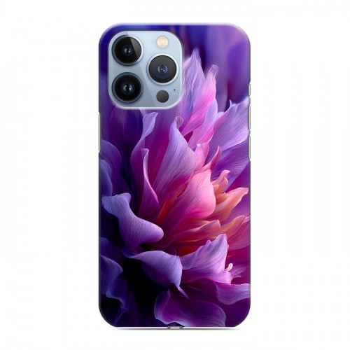 Дизайнерский силиконовый чехол для Iphone 13 Pro женский цветы