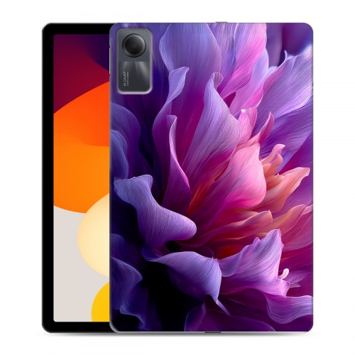 Дизайнерский силиконовый чехол для Xiaomi RedMi Pad SE женский цветы