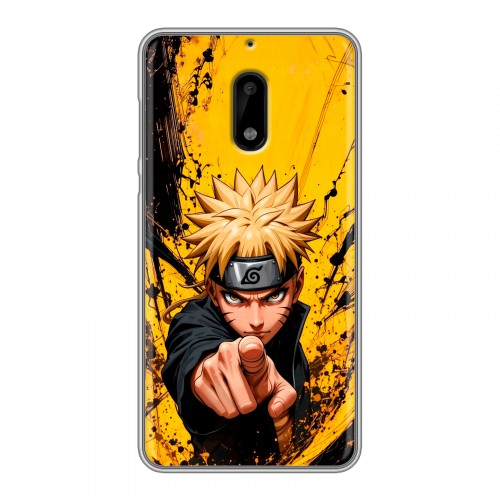 Дизайнерский пластиковый чехол для Nokia 6 Naruto Наруто
