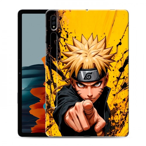 Дизайнерский силиконовый чехол для Samsung Galaxy Tab S7 Naruto Наруто