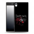 Дизайнерский пластиковый чехол для Sony Xperia E5 Death note Тетрадь смерти