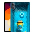 Дизайнерский силиконовый чехол для Xiaomi RedMi Pad SE Миньоны