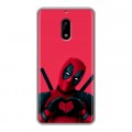 Дизайнерский пластиковый чехол для Nokia 6 Дедпул Deadpool