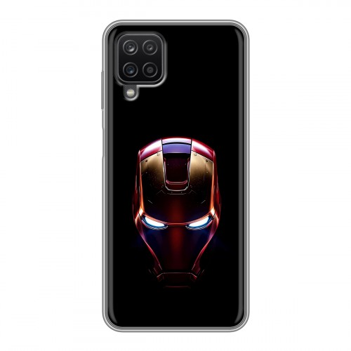 Дизайнерский силиконовый чехол для Samsung Galaxy A12 IronMan Железный человек