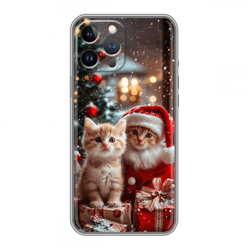 Дизайнерский силиконовый чехол для Iphone 13 Pro Новый год