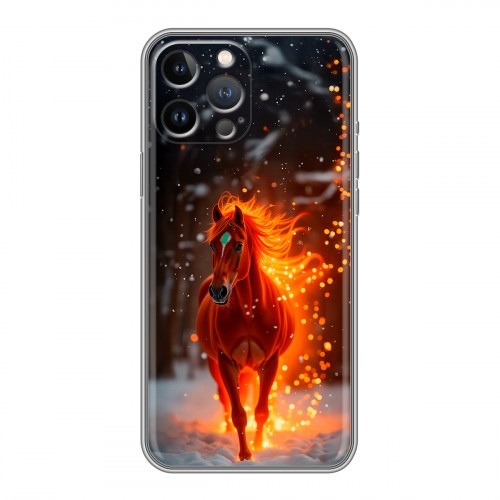 Дизайнерский силиконовый чехол для Iphone 13 Pro Новый год
